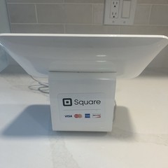 Square Stand S089 POS Terminal for iPad White Point of Sale System with Cables