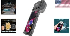 Portable 58mm Thermal Receipt Printer with NFC & 4G for Mobile Transactions