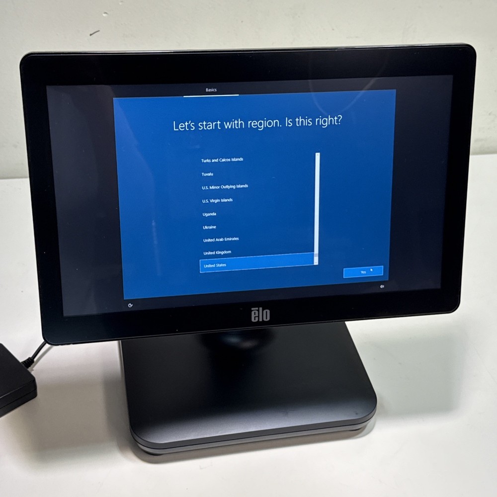 Elo E536624 15″ POS Terminal Display -i5-8500T 2.1GHz 8GB 256GB READ DESCRIPTION