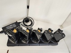 ✅SET OF 5 Zebra TC56 Android Barcode Scanners +Cradle +New Cases & Handles!🔥⭐