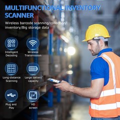 1D 2D Barcode Scanner Wireless Jrhc Portable Inventory Scanner Pda Data
