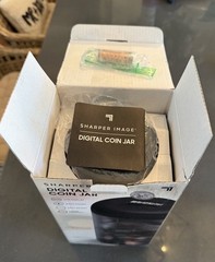 Sharper Image Digital Coin Counting Jar
