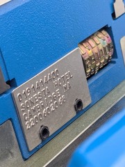Vintage American Express AMEX Credit Card Addressograph Imprinter Machine 840