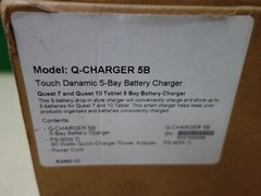 Touch Dynamic Q-Charger 5B – 5 Slot Battery Charger For Quest Tablets * NEW