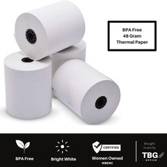 30 Rolls of 3 1/8” x 230′ BPA Free Thermal Paper for POS Systems – High Quality