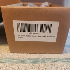 NADAMOO BUR3003 433MHz Wireless Barcode Scanner New Open Box
