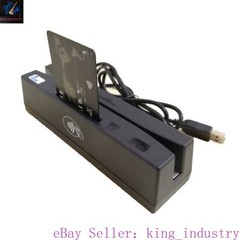 YL160 4-in-1 Magnetic Card Reader/Writer (supports EMV/IC/RFID/PSAM)+4Chip Cards