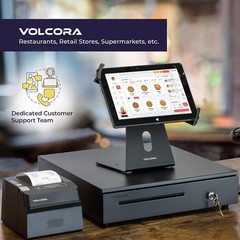 Cash Register Drawer for Point of Sale POS System, 5 Bill/7 Coin, 16″ with Ad…