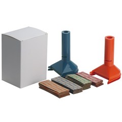 4Pc Coin Counters & Coin Sorters Tubes Bundle of 4 Color-Coded Assorted Wrappers