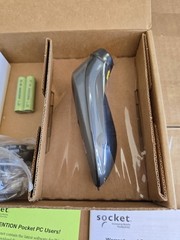 NEW Socket 7P Mobile Cordless Laser Bluetooth Barcode Scanner Model CX2821-656
