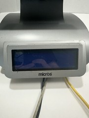 Micros Oracle 400374-020 Stand w/ LCD Rear Display Series 2 Mstation UNTESTED