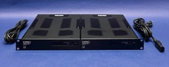 Lot of 2 QSC SPA2-60 2-Channel 60W Power Amplifier- SPA2-60 w/Rack Mount