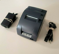EPSON TM-U220B KITCHEN RECEIPT POS PRINTER NETWORK/ETHERNET W/ POWER SUPPLY