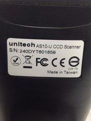 ONE LOT OF 4x NEW Unitech AS10-U CCD USB Barcode Scanner FREE SHIP, QTY