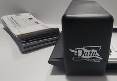 Vintage Manual Credit Card Imprinter Machine Slider Data Systems Co