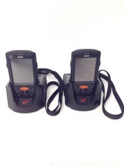JANAM XM66 – XM66W-LPGFBRJ0 Wireless Barcode Scanner w/Base Charger CRD-P1 WORKS