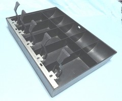 Cash Drawer Register Plastic Insert 16″ x 11.25″ x 2.25″ 5 Bill & Coin Unbranded