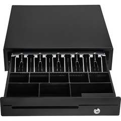 Cash Drawer 16″ Cash Register POS System 5 Bill 8 Coin 3 Unlocking Ways Box
