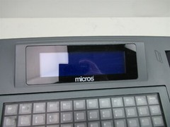 Micros 400700-001 Keyboard Workstation 4 Credit Card Point of Sale POS Terminal
