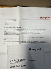 HONEYWELL CAPTUVO SL22-002111 SCANNER SLED FOR IPOD TOUCH 4th Generation