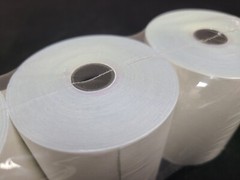 Point Plus 3″ x 90′ Carbonless 2-Ply Cash Register POS Paper Roll Tape – 5/Pack