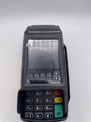 D javoo VEGA 3000 Magnetic POS Credit Card Terminal with AC Adapter WORKING