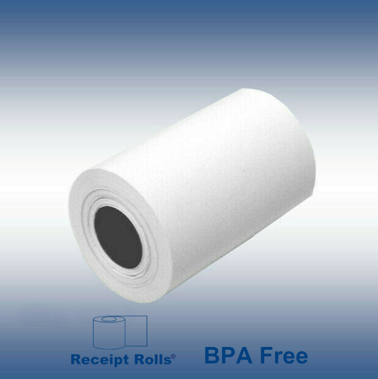 4″ x 81′ HW Thermal Paper Rolls for Zebra RW420/QL420 – 36 rolls/case 3/4″ Core