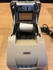 Epson TM-U220D POS Receipt Printer w/ Power Supply