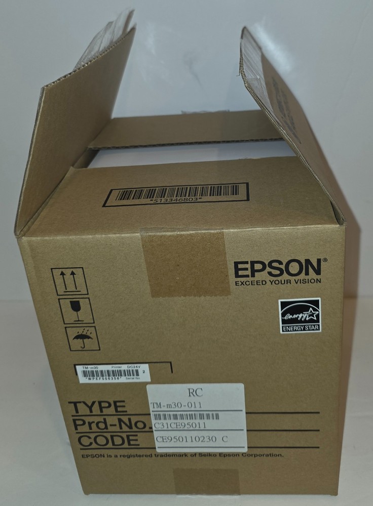 (NEW OPEN BOX!) EPSON TM-M30-011 Thermal POS Receipt Printer (READ LISTING)