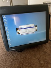 Micros Workstation 5 System Unit Touch Screen POS Terminal 400814-001
