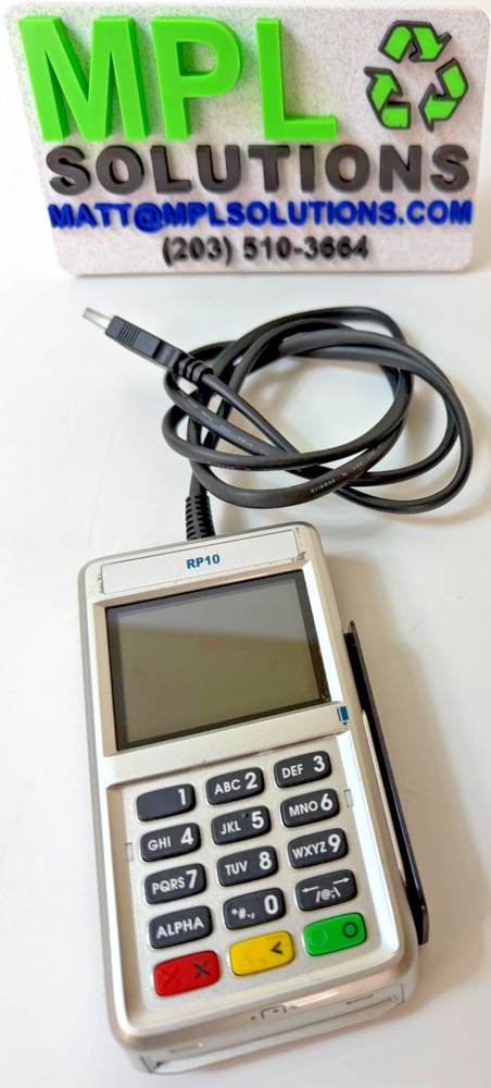 First Data RP10 PIN pad (Only) xCL-RP-10 (for FD150 Credit Card POS) USED
