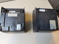 Lot of 2 Epson Thermal Receipt Printers M244A TM-T88V – FOR PARTS – NO ADAPTERS