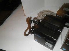 Star TSP100 Thermal POS Receipt Printer TSP143IIILAN w power cord ETHERNET