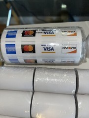 PAX A80/S80/A920/S920 Paper (34) Rolls (2-1/4″) and credit card rolls