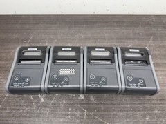 Lot Of 4 Epson M196B TM-P60 POS Mobile Receipt Printer Bluetooth – T99