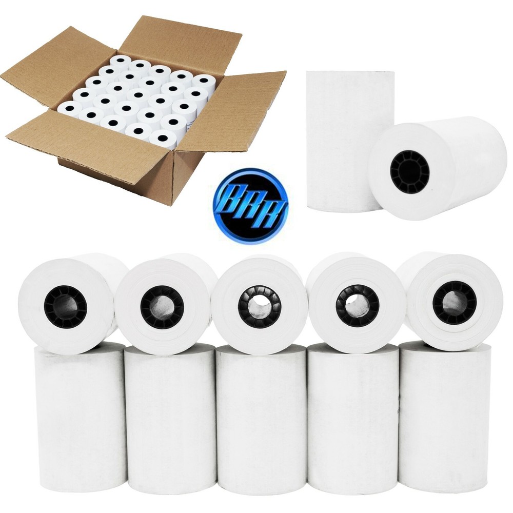 3-1/8″ x 119′ 50 THERMAL PAPER ROLLS fd130 thermal paper BUYREGISTERROLLS®