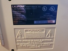 Califone CardMaster Magnetic Card Reader Series 2000 2010