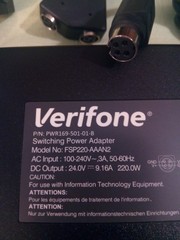 VERIFONE RUBY 2 POWER ADAPTER FSP220-AAAN2 WITH CABLES