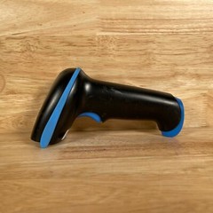 WoneNice WN6300 Black & Blue Wireless USB Handheld Laser Barcode Scanner