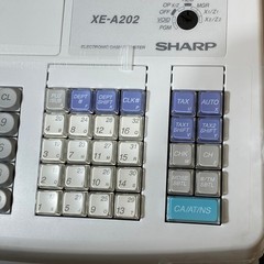 Sharp XE-A202 Electronic Cash Register Keys Included Parts Only