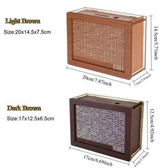Money Saving Challenge Box Cash Vault Wooden Savings Box Cash Saver $10000