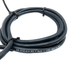 Genuine VeriFone MID21716 4914 23745-02-R Brown DevM Data Cable Rev D OEM