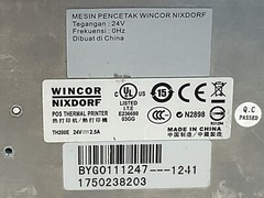 Wincor Nixdorf POS Thermal Printer TH200E Safe Cash/,GAR602