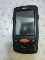 – (FOR PARTS) JANAM XM66 WINDOWS MOBILE 6.1 HANDHELD COMPUTER