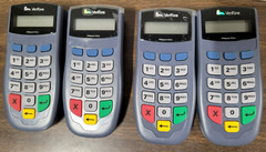 Lot of VeriFone PIN Pad 1000SE & Credit Debit Card Reader Key Source KSI-2202