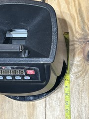 Cassida C200 Coin Sorter Digital Coin Counter Used Missing Trays
