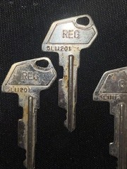 Samsung SAM4S Cash Register Key Set – 4 Pairs + Z Key | Lot of 9