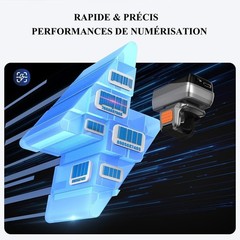 Eyoyo EY-038L 1D fingertip barcode scanner NEW / OPEN BOX