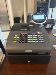 Royal Alpha 2000ML Electronic Cash Register 89396T Antibacterial Keytops LCD LED