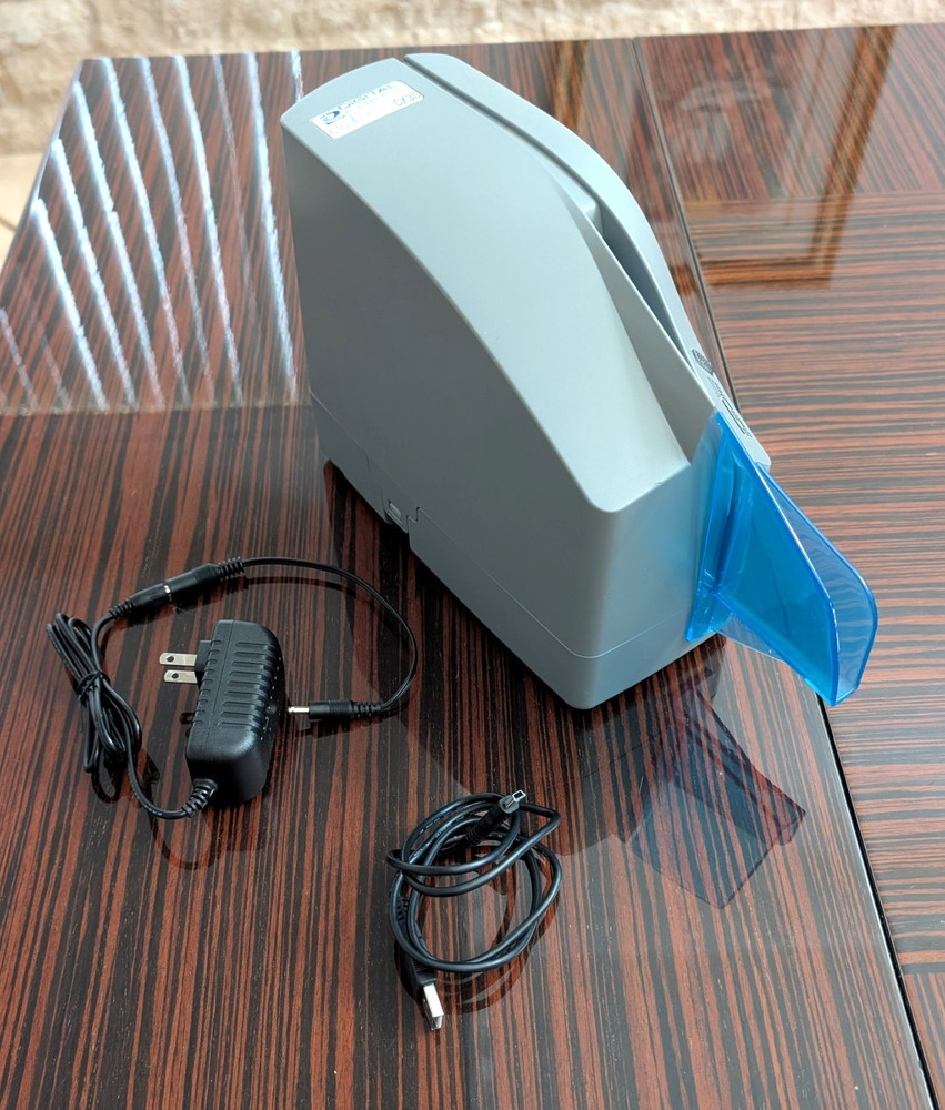 Digital Check CheXpress CX30 Non InkJet Check Reader Scanner 152000-01 w/Adapter